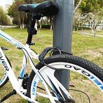 RYANGO Bike Lock, 4 Feet Bike Locks Heavy Duty Anti Theft, 5 Digit Combination Lock Bicycle Lock, Bike Cable Lock with Mounting Bracket, Bicycle Locks Cable Lock for Road Bike Mountain Bike Scooter