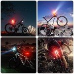10000 Lumen Super Bright Bike Light 8 LEDs 5 Modes USB Rechargeable Bike Headlights 360° Rotatable Waterproof Bicycle Headlight Runtime 38+Hrs Digital Display Bike Lights for Night Riding,Taillight