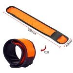 esonstyle 6 Pack LED Light Up Band Slap Bracelets, Night Safety Wrist Band for Cycling Walking Running Concert Camping Outdoor Sports