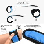 esonstyle 6 Pack LED Light Up Band Slap Bracelets, Night Safety Wrist Band for Cycling Walking Running Concert Camping Outdoor Sports