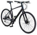 Schwinn Vantage F3 Adult Sport Hybrid Bike, 21-Speed Drivetrain, 56cm Extra Large Aluminum Frame, Flat Bar, Disc Brakes, Smooth Ride Technology, Black