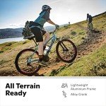 Schwinn High Timber ALX Mountain Bike for Adult Men Women, 26-Inch Wheels, 21-Speeds, Front Suspension, Aluminum Frame, Mechanical Disc Brakes, Red