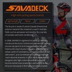 SAVADECK Carbon Disc Road Bike, Integrated Design Racing Bicycle Carbon Frame Carbon Fork with Shimano SORA R3000 Derailleur System 18 Speed Disc Brake Road Bike for Men or Women.(White 56cm)