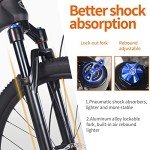SAVADECK Carbon Fiber Mountain Bike, Dual Disc Brake Axle Thru Adventure Mountain Bike with Shimano CUES U6000 11 Speed Shift Groupset, 27.5/29 inch MTB Bicycle for Adult.