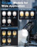 POWVINE 1200 Lumens Bike Front Lights for Night Riding,5+5+3 Models & LED Power Display 360° rotatable Bicycle Headlight with High Beam Low Beam,5000mAh Rechargeable and Waterproof Bike Light