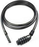 MARQUE Straight Combination Bike Lock Cable - 3/8 inch (5FT, 10FT, 15FT, 25FT) Resettable Combination Lock, Anti-Theft Security Cable for Bicycles, Kayaks, Paddle Boards and Outdoor Gear (05 FT)