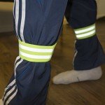 Reflective Ankle Bands (4 Bands/2 Pairs) | High Visibility and Safety for Jogging/Cycling/Walking etc | Work as Wristbands, Armband, Leg Straps | Accessories for Sports/Running Gear