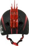 Raskullz Bolt LED Bike Helmet , Black/Red, Child, 8046045