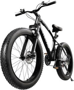 Max4out Fat Tire Mountain Bike with 21 Speeds