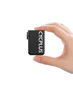 CYCPLUS Tiny Pump Bike Pump Portable Ultra-Mini 100PSI Electric Bicycle Pump Type-C Rechargeable Battery, No Pressure Display(Black)