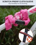 Sportneer Bike Lock: 8mm Thick High Security Anti Theft Bike Chain Lock with 2 Keys- 3.2/4ft Long Heavy Duty Anti-Cut Bicycle Lock for Bike, Motorcycle, Bicycle, Door, Gate, Fence, Grill