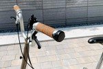 THE BEAM – CORKY Urban Bike Mirror – Folding Rear-view Handlebar Mirror – Convex Lens with 360-degree Rotation