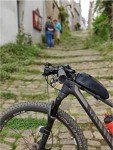 THE BEAM – CORKY Urban Bike Mirror – Folding Rear-view Handlebar Mirror – Convex Lens with 360-degree Rotation