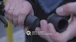 THE BEAM – CORKY Urban Bike Mirror – Folding Rear-view Handlebar Mirror – Convex Lens with 360-degree Rotation