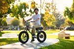 Razor Rambler 20 – Class 2 Adult Electric Bike with Retro Style, Up to 19.9 MPH, Up to 16.6 Miles of Range, 500-Watt Rear-Wheel Hub-Driven Motor