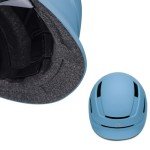 SLANIGIRO Adjustable Urban Bike Helmet with Tail Light