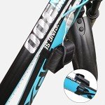 DANCRA Bike Lights LED Bicycle Frame Light for Night Riding, 2.62ft×2 Waterproof Strip Light Battery Powered with RGB Color, Bright Decoration Lights for Scooter,Trike,Bike Lighting Accessories