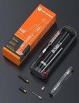 Tiakia Mini Bike Floor Pump with Gauge 220psi High Pressure Compact Bike Pump Aluminum Tire Pump Portable Bicycle Air Pump fits Schrader Presta Valve Hand Pump for Road Mountain Bike Balls