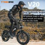 Tamobyke V20 4.0 Electric Bike with 1500W Motor