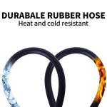 TOOLITIN High Pressure Bicycle Pump with Gauge