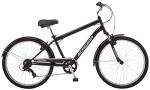 Schwinn Suburban Hybrid Bike, 26 Inch Mens and Womens Bike, 7-Speed Hybrid Bicycle, Front and Rear Linear Pull Brakes, Ergonomic Grips, Comfort Frame, Large Cushioned Seat, Fenders, Adult Bicycle
