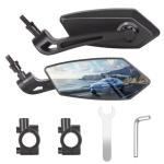 MAIYIS Bike Mirror for Handlebar – 2 Pcs HD Ajustable 360° and Rotatable Safe Rearview Bicycle Mirror, Easy Installation, Suitable for Mountain Bikes, E-bike, Bicycle, Scooter, Motorcycle