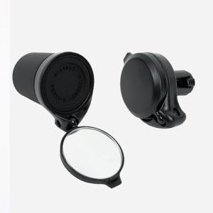 THE BEAM – CORKY Urban Bike Mirror – Folding Rear-view Handlebar Mirror – Convex Lens with 360-degree Rotation