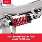 Huffy Stone Mountain Men's 21-Speed Dual Suspension Bike