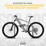 DANSI Unisex – Adults' Articulated Lock Smoke Black Matt