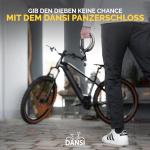 DANSI Unisex – Adults' Articulated Lock Smoke Black Matt