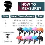 Glaf Toddler Helmet 2-4 Years Kids Bike Helmets for 2-8 Years Old Baby Girls Boys Multi-Sport Helmet Adjustable Skateboard Bicycle Helmet Lightweight 2 Sizes for Toddler to Youth (Blue, Small)