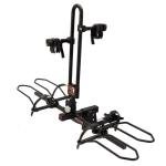 Hollywood RV Rider Hitch Bike Rack for 2 E-Bikes up to 80 lbs Each - Premium Electric Bike Rack for RV, Fifth Wheel, Flat Towed Vehicle - Durable for Standard and Fat Tire Bikes