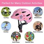 GLAF Baby Bike Helmet Toddler Helmets for 1 Year Old and up Infant Girls Boys Multi Sport Adjustable for Scooter Bicycle Kids Youth Child Skateboard Safety Cycling (XS, Flower)