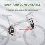 EUROBIKE Folding Mountain Bike, YH-G7 27.5 inch Mountain Bikes for Men, Foldable Bicycles, 21 Speed, Full Suspension (Mag Green)