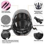 GLAF Baby Bike Helmet Toddler Helmets for 1 Year Old and up Infant Girls Boys Multi Sport Adjustable for Scooter Bicycle Kids Youth Child Skateboard Safety Cycling (XS, Flower)