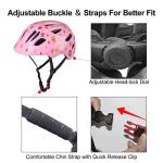 GLAF Baby Bike Helmet Toddler Helmets for 1 Year Old and up Infant Girls Boys Multi Sport Adjustable for Scooter Bicycle Kids Youth Child Skateboard Safety Cycling (XS, Flower)