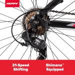 Huffy Mountain Bikes for Men, 26/27.5 Inch Sizes, Suspension Available, Fat Tire Option, Sleek Graphics, Disc Brakes Available, Adjustable Comfort Saddle