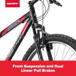 Huffy Mountain Bikes for Men, 26/27.5 Inch Sizes, Suspension Available, Fat Tire Option, Sleek Graphics, Disc Brakes Available, Adjustable Comfort Saddle