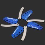 GegonC Bike Brake Pad & Rotor Alignment Tool for Hydraulic Disc Brakes, CNC Aluminum Alloy + 304 Stainless Steel, Foldable Design, Caliper Adjustment Tool, Blue
