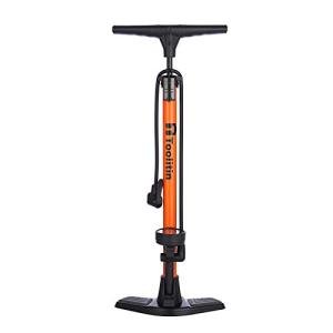 TOOLITIN High Pressure Bicycle Pump with Gauge