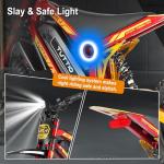 Tuttio ARC-I 36V Electric Dirt Bike for Kids 5-8, 750W Electric Motorcycle for Kids, 22MPH, Up to 25 Miles, 5-Speed Modes Mini Dirt Bike, 16" Pneumatic Tires, Max Weight 165LBS