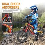 Tuttio ARC-I 36V Electric Dirt Bike for Kids 5-8, 750W Electric Motorcycle for Kids, 22MPH, Up to 25 Miles, 5-Speed Modes Mini Dirt Bike, 16" Pneumatic Tires, Max Weight 165LBS