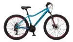 Schwinn High Timber ALX Mountain Bike for Adult Men Women, 26-Inch Wheels, 21-Speeds, Front Suspension, Aluminum Frame, Mechanical Disc Brakes, Blue