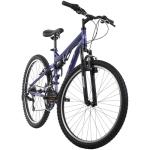 Huffy Stone Mountain Womens 26 Inch Mountain Bike, Midnight Purple Frame, 21-Speed Shimano Twist Shifting, Dual Suspension, Comfort Saddle | 20"/24"/26" Sizes, 6-21 Speeds, Dual Suspension Available |