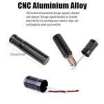 Tubeless Bike Tire Repair Kit for MTB & Road Bicycles - Fast Fix for Punctures & Flats, Includes Storage Canister, Plugger Tool & 15 Bacon/Repair Strips, Essential Bicycle Tyre Repair Tool Set