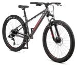 Mongoose Colton Mountain Bike, 27.5 Inch Bike for Men and Women, 7 Speed, Aluminum Frame, Knobby Mountain Tires, Suspension Fork, Trigger Shifter, Mechanical Disc Brakes, Adult Bicycle