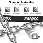 Scooter Locks Anti Theft,Bike Chain Lock with Key,Electric Scooter Lock Anti Theft for Segway,Ninebot and Bicycle Lock Cable Accessories