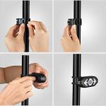 Bike Tail Light with Turn Signals Wireless Remote Control Waterproof Bicycle Rear Light Back USB Rechargeable Ultra Bright Safety Warning Cycling Taillight for Night