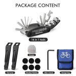 Bike Tool Kit, Bike Tire Repair kit with Multitool and Tire Levers for Cyclists on Race or Cycling Adventure(Classical)