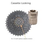 COTOUXKER Bike Freewheel Removal Tool with Chain Whip and Bicycle Sprocket Removal Tools, Bicycle Cassette Lock Ring Removal